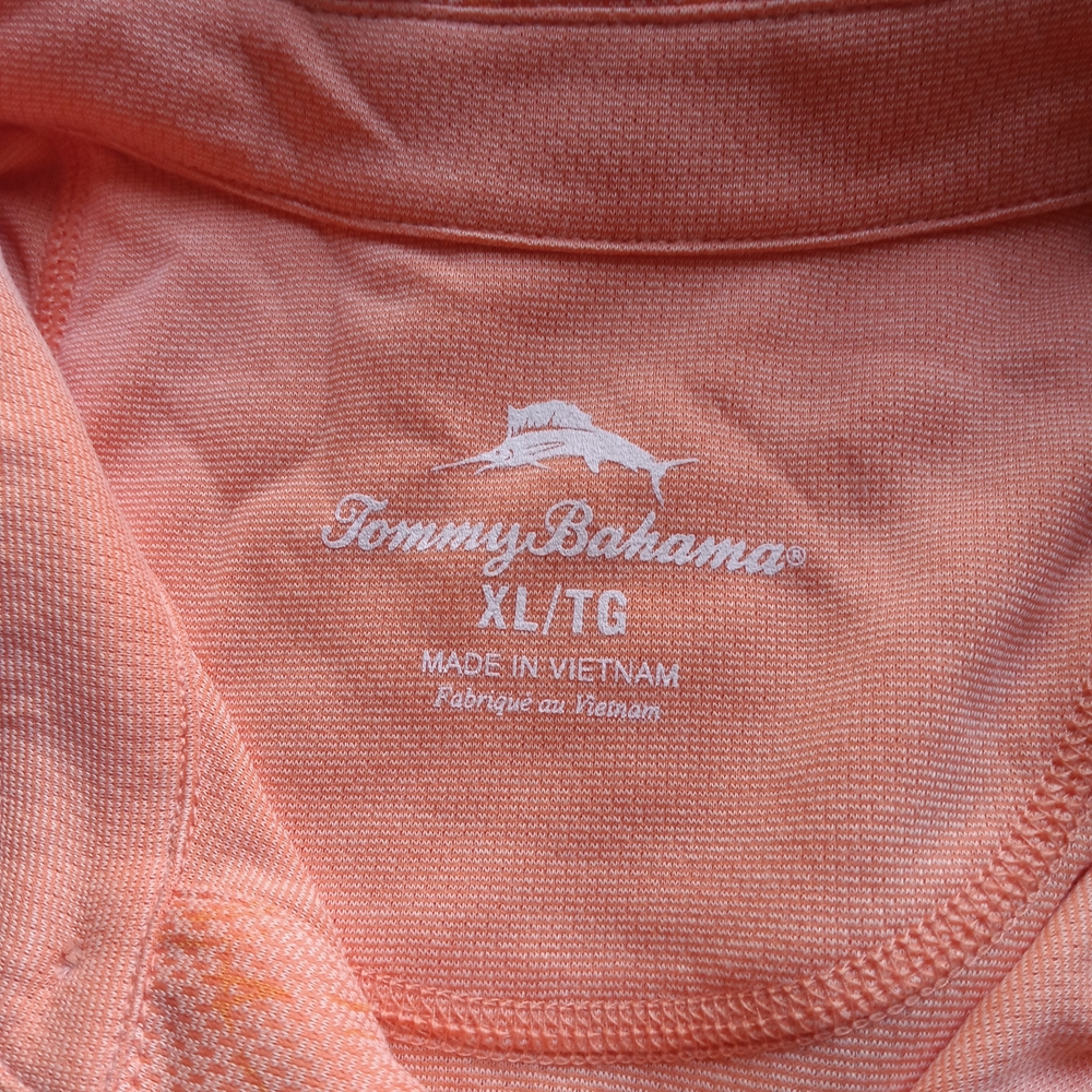 Tommy Bahama Coral Polo Shirt XL